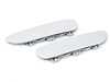 ES#4004689 - INDE46M-FREF-354 - E46 M3 Painted Front Reflector Set - Titanium Silver Metallic - 354 - IND - 
