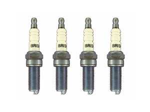 ES#4030524 - er08s-4KT - Brisk Silver Racing ER08S Spark Plugs - Set Of Four - Featuring silver fine wire center electrode - Superior ignition ability increases engine power! - Brisk - Audi Volkswagen