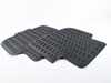 ES#3640866 - 83A061511041 - All-Weather Rubber Floor Mats - Rear - Black - Extremely durable all weather mats to protect your carpet - Genuine Volkswagen Audi - Audi