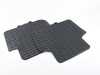 ES#3640866 - 83A061511041 - All-Weather Rubber Floor Mats - Rear - Black - Extremely durable all weather mats to protect your carpet - Genuine Volkswagen Audi - Audi