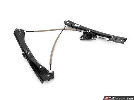 ES#2773747 - 5C6837461L - Front Window Regulator - Left - Does not include motor - Genuine Volkswagen Audi - Volkswagen