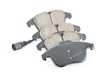 ES#3691626 - eur1375KT2 - Front & Rear Euro Ceramic Brake Pad Kit - Ceramic composite developed to meet low dust & noise requirements, includes front and rear pads - Akebono - Volkswagen