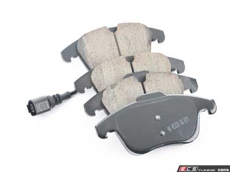 ES#3691626 - eur1375KT2 - Front & Rear Euro Ceramic Brake Pad Kit - Ceramic composite developed to meet low dust & noise requirements, includes front and rear pads - Akebono - Volkswagen
