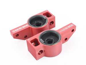 ES#3970087 - SBFI1K553G - BFI MK5/MK6 Caster+Rear Control Arm Brackets - Features solid rubber TTRS bushings, anti-lift technology, and 1.5 of caster correction - Black Forest Industries - Volkswagen