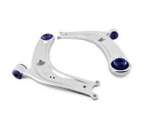 ES#3984816 - AL0Y0018K - Supaloy Light Weight Lower Control Arm Kit - Street - Complete control arm with polyurethane bushings and anti-lift geometry for added traction - SuperPro - Audi Volkswagen