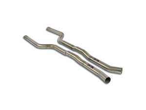 ES#3660449 - 525212 - Straight Mid Pipes - Eliminate exhaust restrictions and free up power! - Supersprint - BMW