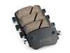ES#3691626 - eur1375KT2 - Front & Rear Euro Ceramic Brake Pad Kit - Ceramic composite developed to meet low dust & noise requirements, includes front and rear pads - Akebono - Volkswagen