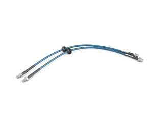 ES#3690901 - 028598TMS02 - Turner Motorsport Stainless Steel Brake Lines - Front
 - Featuring new low profile hardware, and a new superior zinc-nickel plating that provides twice as much corrosion protection as a standard stainless brake line! - Turner Motorsport - BMW
