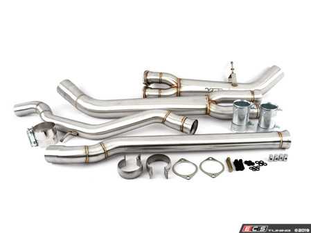 ES#3984881 - 10802025 - VRSF High Flow Single Mid-pipe Upgrade - Eliminate those restrictive OEM mid-pipes - VRSF - BMW