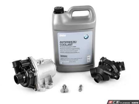 ES#4020057 - 11517632426KT11 - Water Pump And Thermostat Kit - Includes everything you need to replace your water pump and thermostat. Featuring VDO water pump and thermostat. - Assembled By ECS - BMW