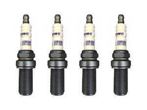 ES#4030525 - er10gs-4KT - Brisk Extra Turbo Racing ER10GS Spark Plugs - Set Of Four - Featuring silver fine wire center electrode - Superior ignition ability increases engine power! - Brisk - Audi Volkswagen