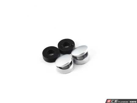 ES#2707227 - ZAW098801XZ2 - Frame Hardware Hider Caps - Covers all hardware to enhance the beauty of the license plate frame or marque plate. - Genuine Volkswagen Audi - Audi Volkswagen