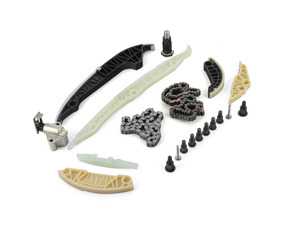 ES#3675671 - 06k109158a2KT - Timing Chain Kit  - Includes all chains, tensioners, guide rails and securing hardware - Genuine Volkswagen Audi - Audi