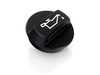 ES#4030546 - 022735ecs0101akt - Billet Engine Oil Cap - Black Anodized - Lose the plastic! - ECS - Audi Volkswagen