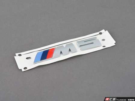 ES#3548588 - 51148063203 - Model Emblem - M5 - Genuine BMW - BMW