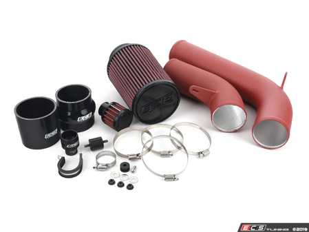 ES#2804334 - 000593ECS0103AKT - Luft-Technik Intake System - Wrinkle Red - Engineered for extreme performance and show quality looks! - ECS - Volkswagen