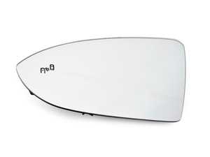 ES#2955814 - 5G0857521P - Heated Mirror Glass - Left - Factory replacement mirror glass - Genuine Volkswagen Audi - Volkswagen