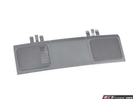 ES#318552 - 1K0947133E71N - Map Light Trim - Anthracite - Often faded or chipped from age - Genuine Volkswagen Audi - Volkswagen