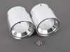 ES#3514822 - BMS-BILTIPS-SIL - BMS Billet Exhaust Tips - Silver - Solid billet aluminum construction with factory-like fit and appearance - Burger Motorsports - Volkswagen