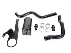 ES#4030649 - 028146tms09KT -    Turner Motorsport Baffled Oil Catch Can & Drain System - F87 M2 - Capture harmful oil vapors and protect your engines intake tract. Featuring an easy to empty drain plug! - Turner Motorsport - BMW