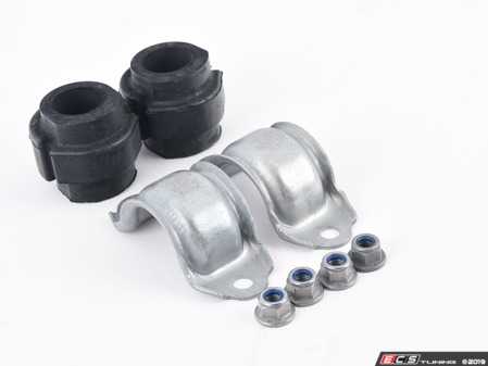 ES#3677964 - 8k0411327bKT - Front Sway Bar Installation Kit  - Includes brackets, bushings, & all necessary hardware to properly install a new sway bar. - Genuine Volkswagen Audi - Audi