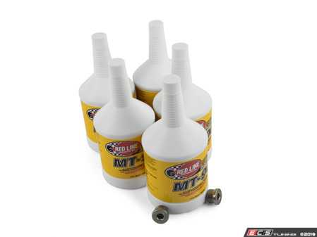 ES#3658983 - n10037106KT4 - Manual Transmission Service Kit - Includes 5 liters of Redline MT-90 and new drain/fill plugs for a inclusive manual transmission service - Assembled By ECS - Audi