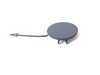ES#437890 - 8E0807241CGRU - Tow Hook Cover - Comes in primer, ready for paint - Genuine Volkswagen Audi - Audi