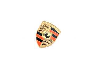 ES#3255484 - 64455921002 - Hood Handle Crest Badge - Porsche emblem found on the hood handle - Genuine Porsche - Porsche