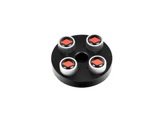 Red Audi Sport Logo Valve Stem Caps