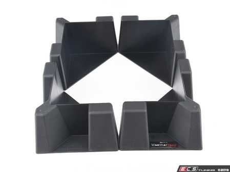 ES#2909222 - 8CTK1 - CargoTech Containment System - Set of Four - Works on both rubberized cargo mats and standard trunk carpet - WeatherTech - Audi BMW Volkswagen Mercedes Benz MINI Porsche