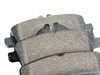 ES#3619123 - 2521502 - Rear Brake Pad Set - Does not include wear sensor - Textar - Mercedes Benz