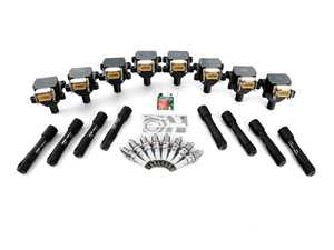 ES#3438152 - 12137599218kt4KT - Ignition Service Kit - Includes new spark plugs and coils - Assembled By ECS - BMW