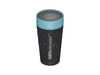 ES#4030790 - COFFEE-CUP - Reusable Coffee Cup Made From Recycled Cups - (NO LONGER AVAILABLE) - Black and teal blue color with OBDeleven logo - OBDeleven - 