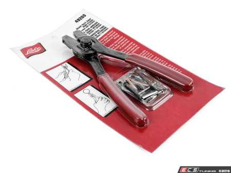 ES#2944711 - LIS49200 - Heavy-Duty Snap Ring Pliers - The heavy duty plier construction and larger tips are designed for larger snap rings. - Lisle - Audi BMW Volkswagen Mercedes Benz MINI Porsche
