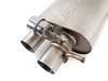ES#4020151 - 003353ecs01KT2 - Audi B8/B8.5 A4 2.0T Non-Resonated Valved Cat-Back Exhaust System - Single Exit Dual 3.5" Tips - Chrome - ECS evolutionary design and manufacturing, blending with raw emotion, desire and passion, creating a truly unique driving experience - ECS - Audi