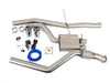 ES#4020151 - 003353ecs01KT2 - Audi B8/B8.5 A4 2.0T Non-Resonated Valved Cat-Back Exhaust System - Single Exit Dual 3.5" Tips - Chrome - ECS evolutionary design and manufacturing, blending with raw emotion, desire and passion, creating a truly unique driving experience - ECS - Audi