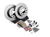 ES#2966571 - 5C0615601KT4 - Rear Brake Service Kit (253x10) - Everything you need to service your brakes in an afternoon. Featuring Meyle rotors and ECS DD23 ceramic brake pads. - Assembled By ECS - Volkswagen