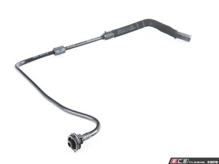 ES#2103023 - 4G0121081AH - Coolant Expansion Tank Breather Hose  - Expansion tank line that connects to the inner nipple next to the cap. - Genuine Volkswagen Audi - Audi