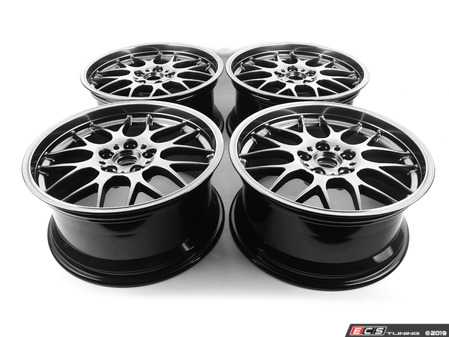 ES#4758798 - RG795DBKKT - 18" BBS RGR Wheels - Set Of Four - 18x9.5 ET33 5x120 72.6CB - Diamond Black - BBS - BMW