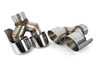 ES#2827527 - SSXAU410 - Cat-Back Exhaust System - Resonated - 2.37" stainless steel with quad 100mm polished tips - Milltek Sport - Audi