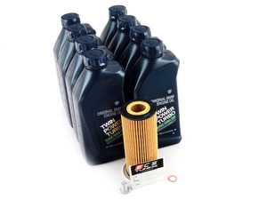 ES#2996523 - E7035DOILAMKT - Genuine BMW Oil Change Kit / Inspection I Kit  - Everything you need for a comprehensive oil service, including 5w-30 Genuine BMW oil, HENGST filter with new drain plug - Assembled By ECS - BMW