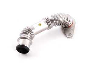 ES#1928558 - 06F103215B - Breather Tube - Breather hose on back of valve cover, common leak area, updated version with internal check valve - Genuine Volkswagen Audi - Volkswagen