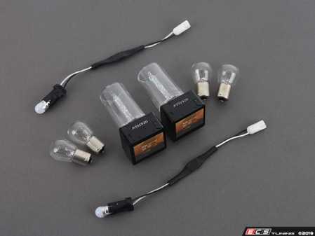ES#2581904 - ZZD1S5KKT - Xenon Headlight Bulb Refresh Kit - Featuring Ziza LED city light & Morimoto 5000K D1S bulbs - Assembled By ECS - Audi