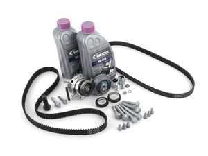 ES#2538517 - 06F198001WAFWH - Ultimate Plus Timing Belt Kit - Includes coolant, all necessary hardware, engine seals and motor mount bolts - Assembled By ECS - Audi Volkswagen