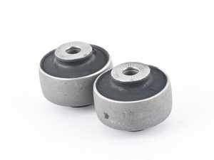 ES#4017797 - 81A407183G - Performance Front Control Arm Bushings - Pair - 'RS3/TTRS style' solid rubber bushings - Offers increased road feel and response during spirited driving - Black Forest Industries - Audi Volkswagen