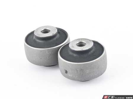 ES#4017797 - 81A407183G - Performance Front Control Arm Bushings - Pair - 'RS3/TTRS style' solid rubber bushings - Offers increased road feel and response during spirited driving - Black Forest Industries - Audi Volkswagen