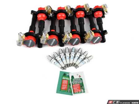 ES#4029383 - 12131703228 - Performance Ignition Service Kit - Everything you need to service your ignition system including NGK spark plugs and Bav Auto ignition coils - Assembled By ECS - BMW