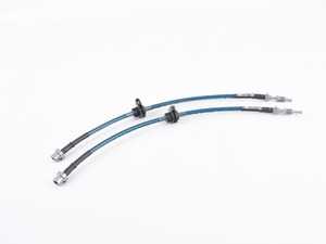ES#4031237 - 027617TMS01 - Turner Motorsport Stainless Steel Brake Lines - Front - Sporting new low profile hardware! Finished with a new zinc-nickel coating for exceptional corrosion resistance. DOT compliant and made in USA! - Turner Motorsport - BMW MINI