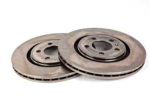 ES#2142902 - 1H0615301AKT3 - Front Brake Rotors - Pair (280x22) - Features Brembo's special UV paint treatment that guarantees superior corrosion resistance. - Brembo - Volkswagen