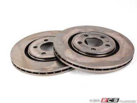 ES#2142902 - 1H0615301AKT3 - Front Brake Rotors - Pair (280x22) - Features Brembo's special UV paint treatment that guarantees superior corrosion resistance. - Brembo - Volkswagen